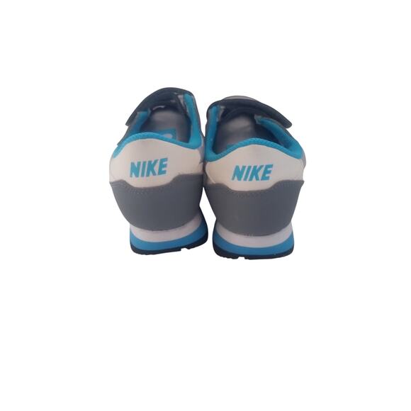 Nike Metro Plus TD Kids Shoes Size 2Y - Gray and Blue Without Box - Picture 5 of 7